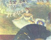Edgar Degas La Danseuse au Bouquet Sweden oil painting artist